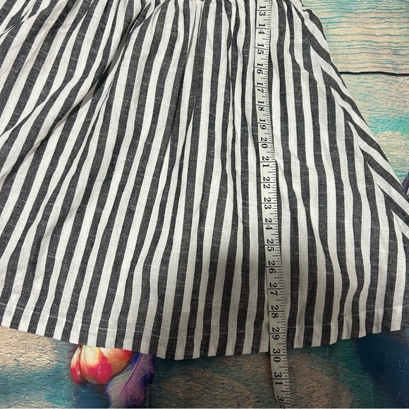 Alex + Alex Striped Off Shoulder Dress Women Size Medium - Picture 7 of 10